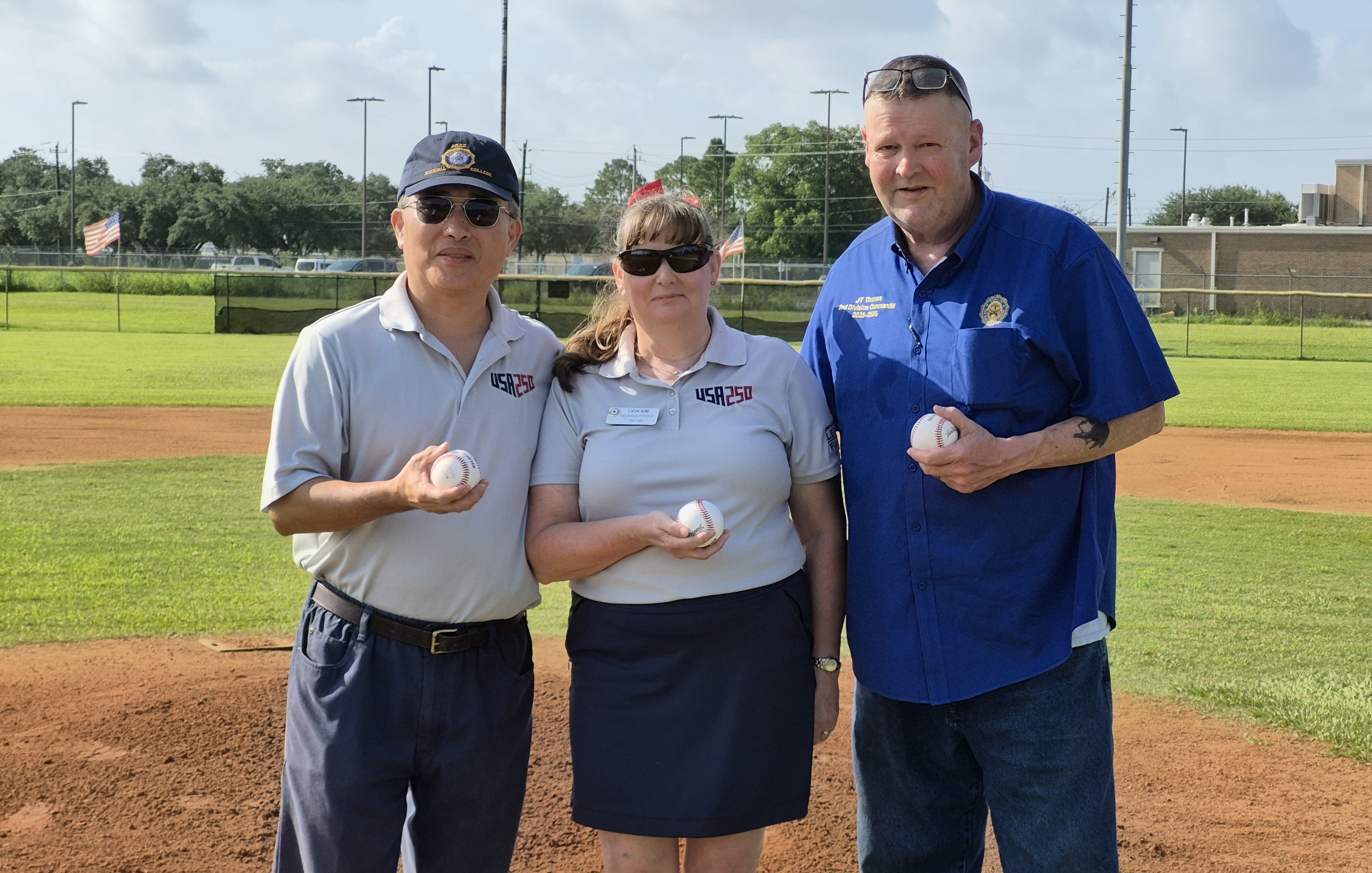 2026-2nd Division Commanders & President First Pitch